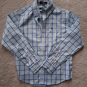Izod Boy's Multicolor Plaid Button-Down Shirt